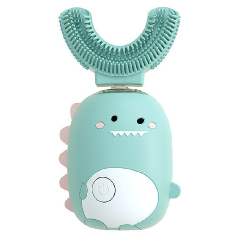 Sandsberg | Kinder U-Form 360¬∞ Elektrische Ultraschallzahnbürste, mit Lichttherapie, wiederaufladbar & wasserdichtes Design, für Kinder von 3-9 Jahren