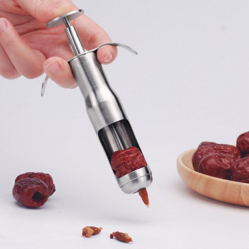 Edelstahl Obstkern Entkerner