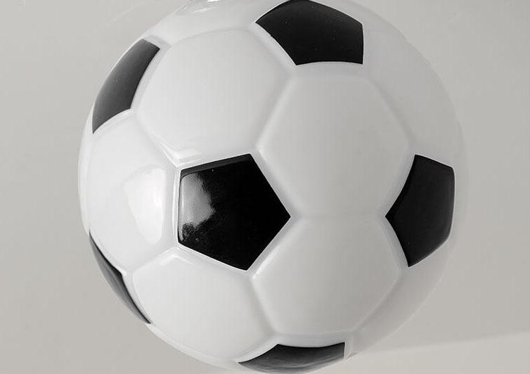 Sandsberg Kreative Deckenleuchte | Basketball & Fußball Design | Halbmontage | Glaslampe