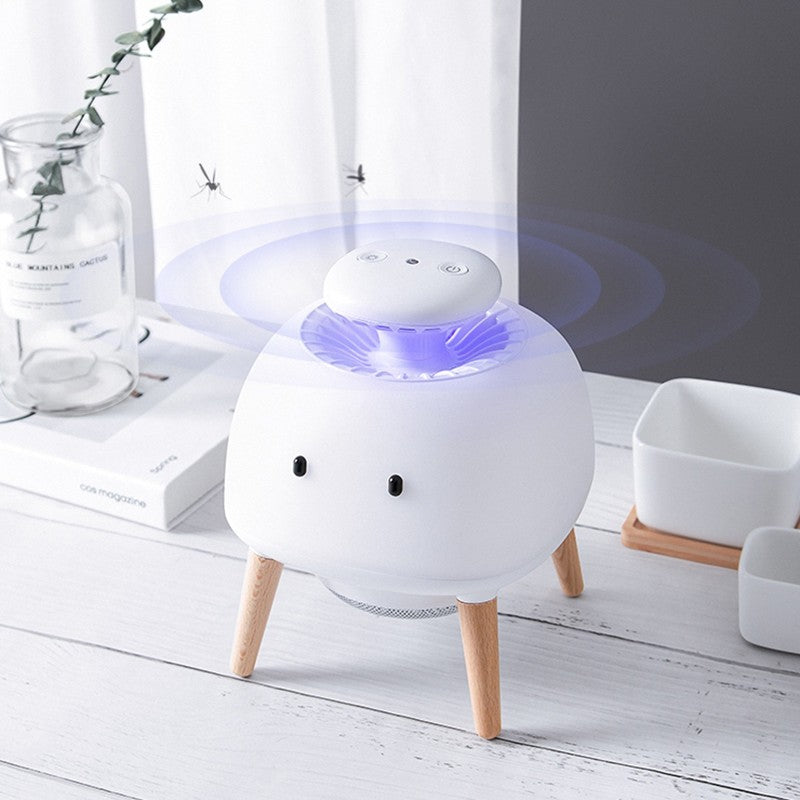 Sandsberg | Elektronischer Indoor-Physikalischer Moskito-Killer mit 360¬∞ Ringlicht, intelligentem lichtempfindlichem System, Schreibtischlampenmodus und niedrigem Geräuschpegel, für Zuhause, Küche, Schlafzimmer & Büro