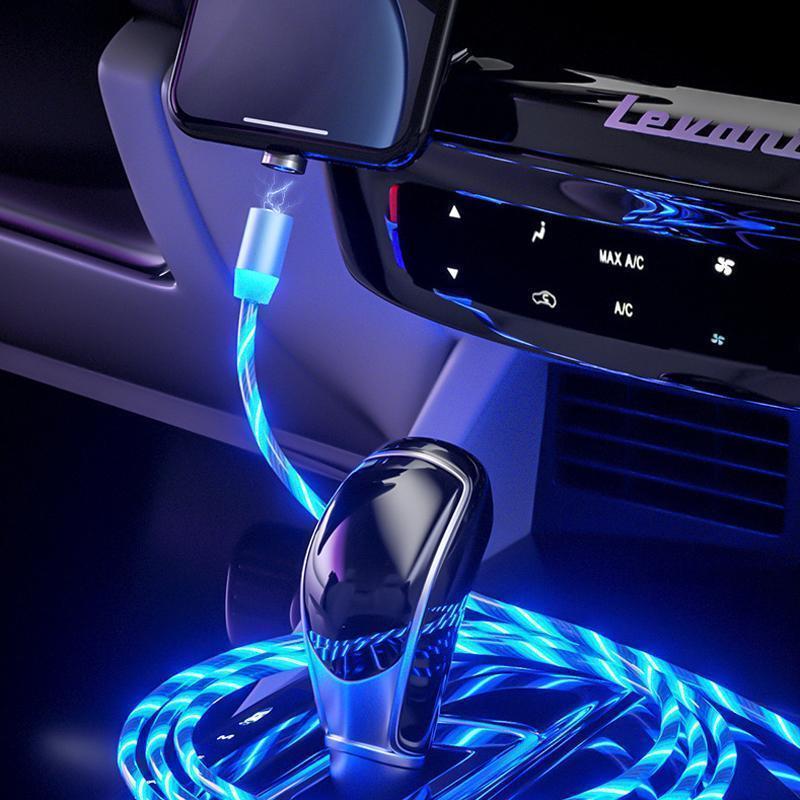 LED Magnetisches 3 in 1 USB Lade Kabel