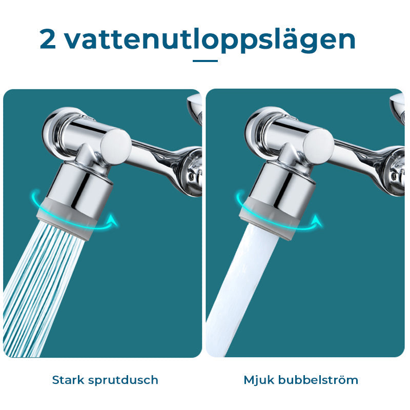 Saker 1080° Weitwinkel rotierender Spritzschutzarmatur