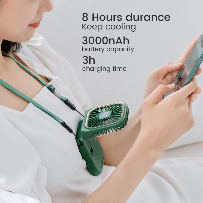 Tragbarer Hängender Halsventilator
