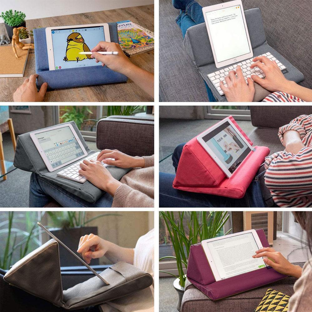 Multi-Winkel Weicher Kissen Lap Stand für iPads (Upgrade-Version)