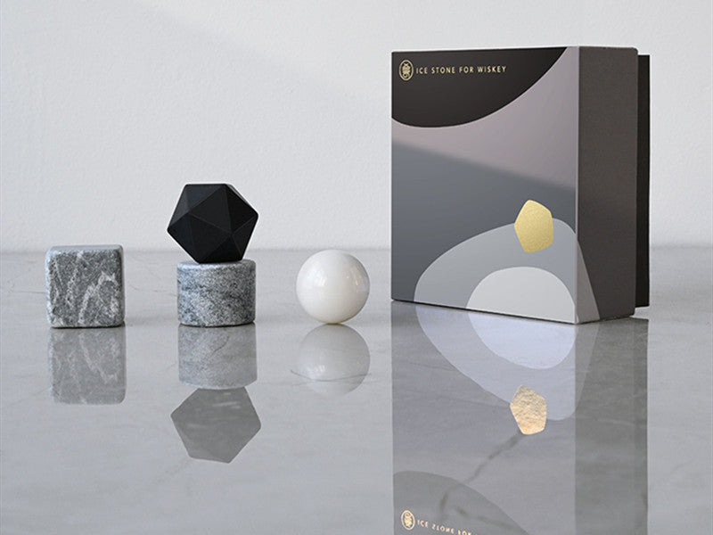 Sandsberg | Wiederverwendbares Getränkekühlsteine-Set, für Wein, Bier, Sekt, Limonade, Saft & mehr