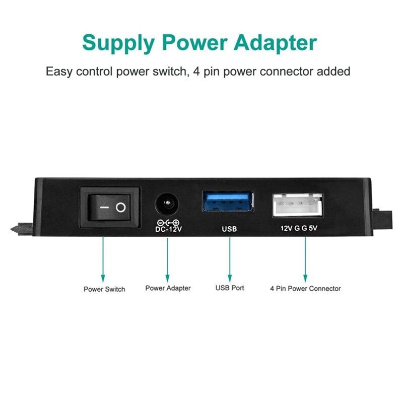 USB 3.0 zu SATA IDE Festplattenadapter Konverter