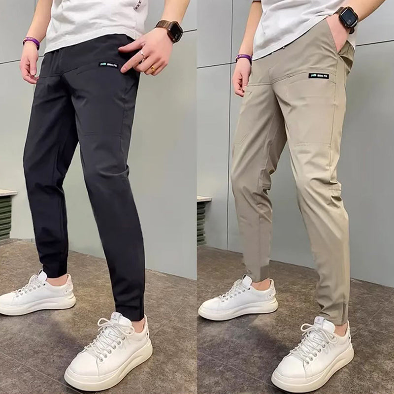 Herren High Stretch Skinny Cargo-Hose