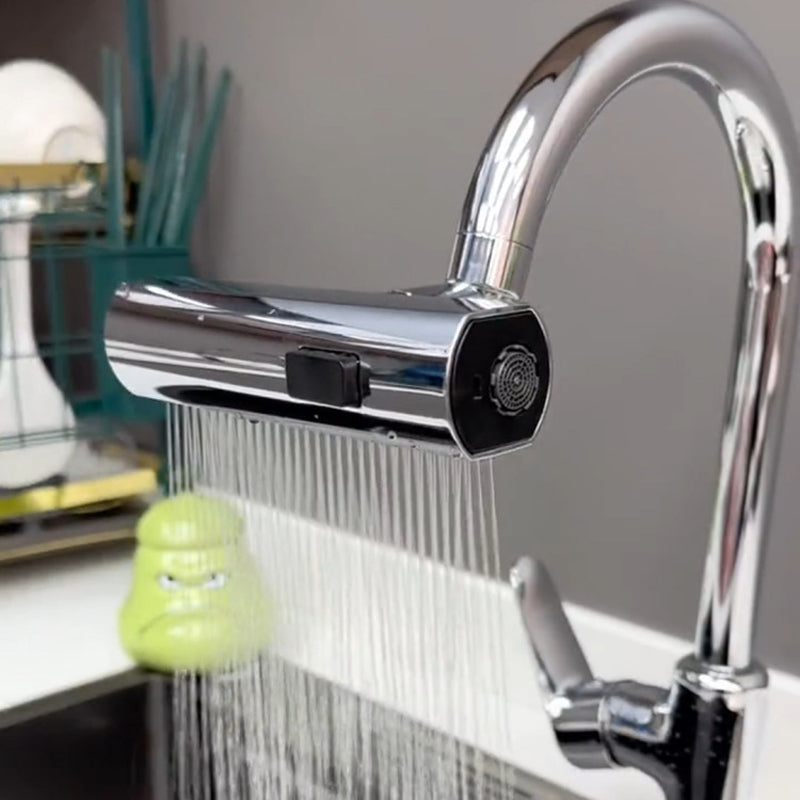 Multifunktionale drehbare Wasserfall-Küchenarmatur