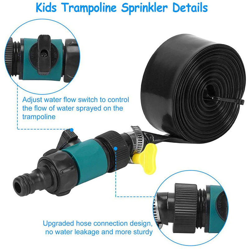 Trampolin-Wassersprinkler