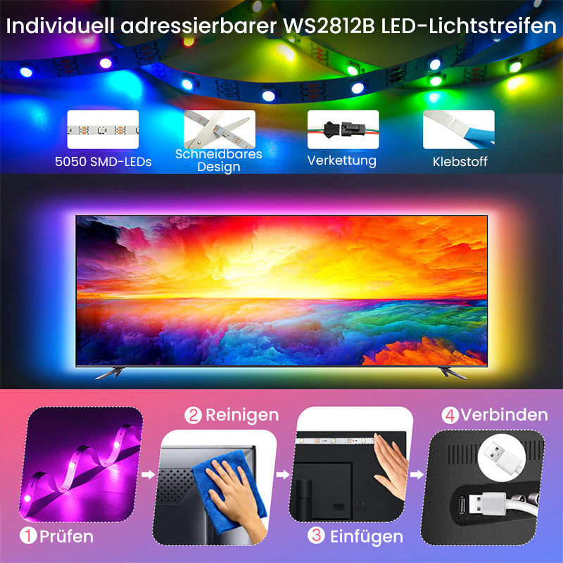 Sandsberg-Hintergrundbeleuchtung LED-Streifen