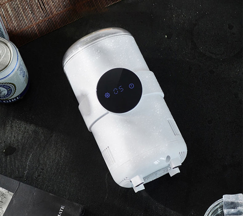 Sandsberg | Mini & Tragbarer Elektrischer Getränkekühler und -heizer Becherhalter, 5¬∞C bis 55¬∞C, für Bier Milchtee & Mehr