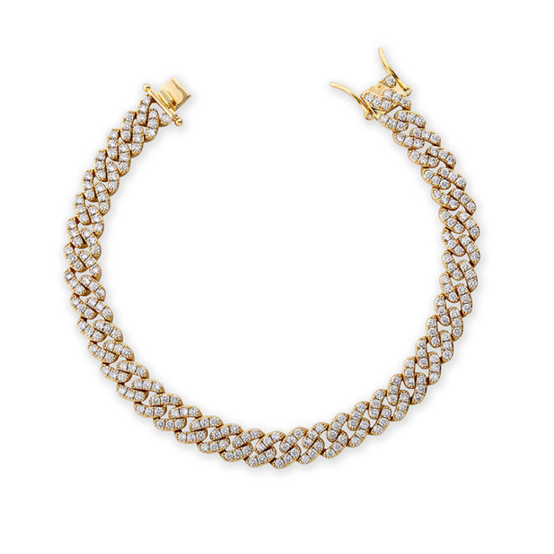 Mode Chunky Metallkette Fußkettchen