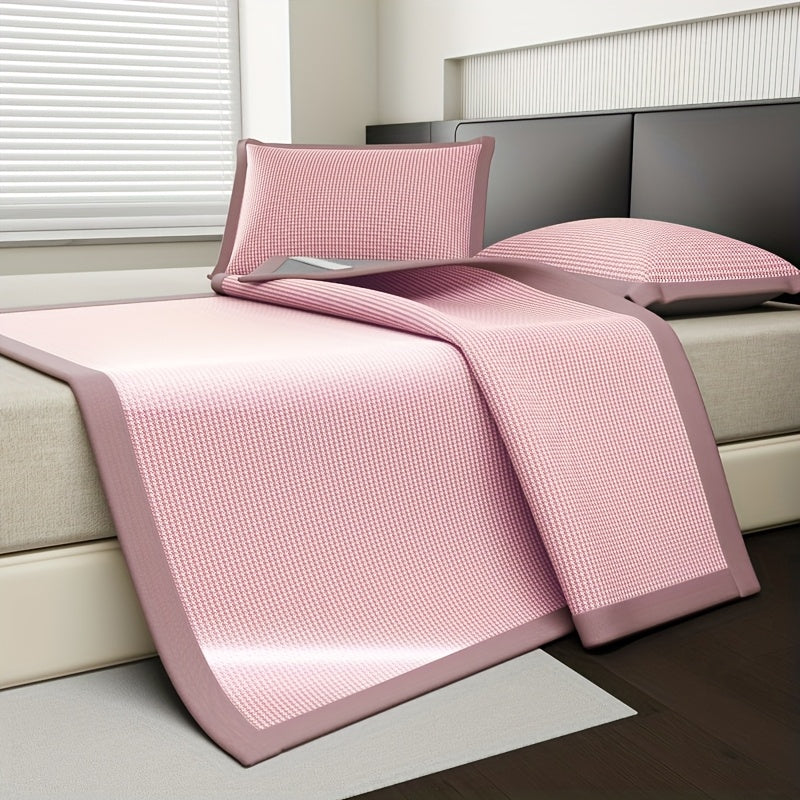 Sandsberg | AeroCool Kühler Matratzenschutz – Atmungsaktive Eis-Seiden-Bettbedeckung für heiße Schläfer