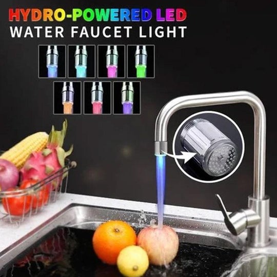 RGB Intelligenter temperaturgesteuerter LED-Wasserhahn