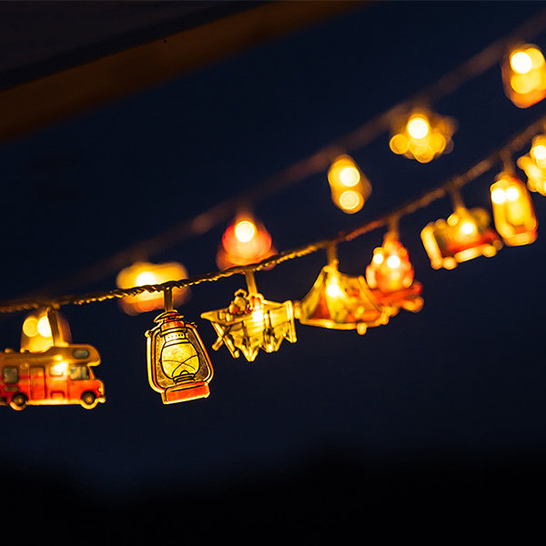 Lichterketten für draußen