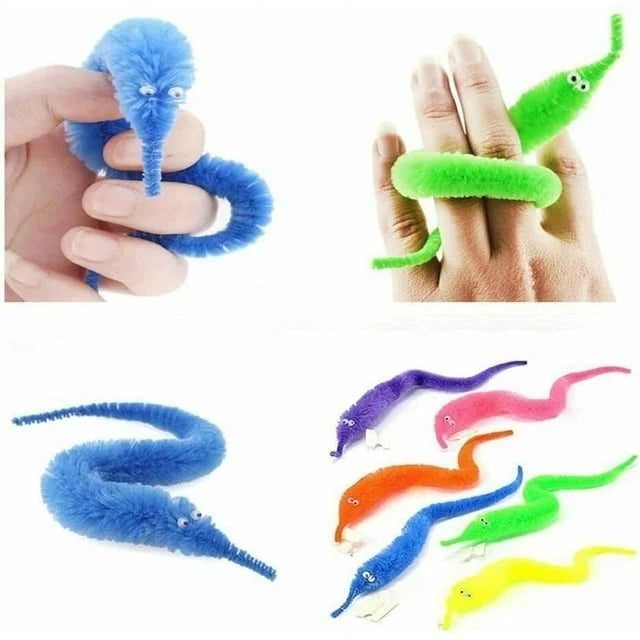 Twisty Fuzzy Wurm Spielzeug