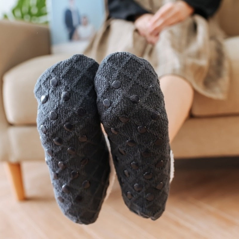 Heim Winter Wollsocken