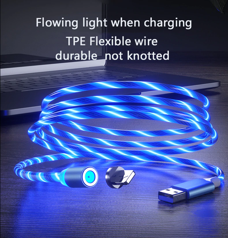 LED-Ladekabel für iPhone/Android