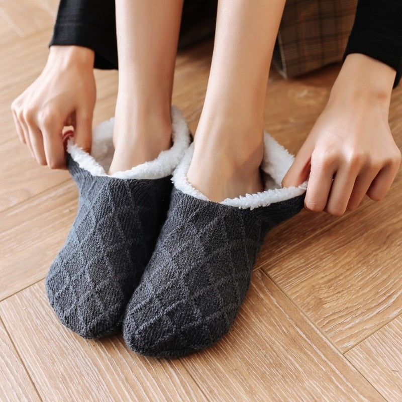 Heim Winter Wollsocken