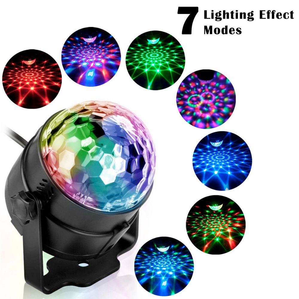 LED-Party-Projektorlicht mit Soundaktivierung