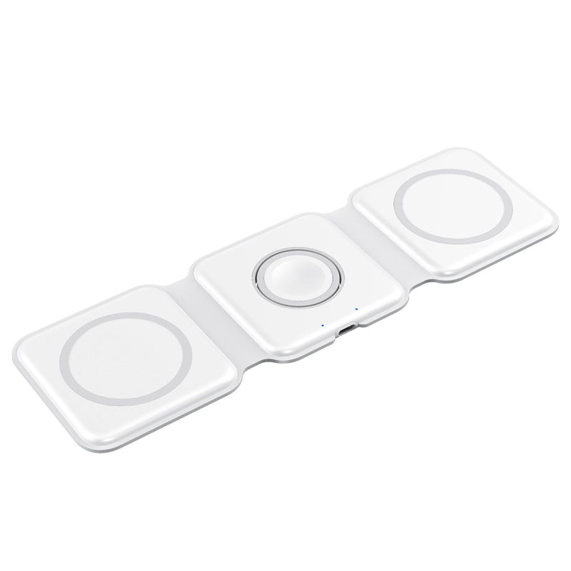 Faltbare 3-in-1 kabellose Ladestation