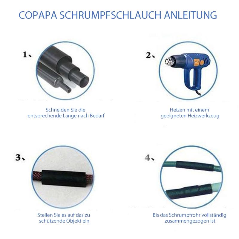 USB-Kabel-Schrumpfschlauch(280Stücke)