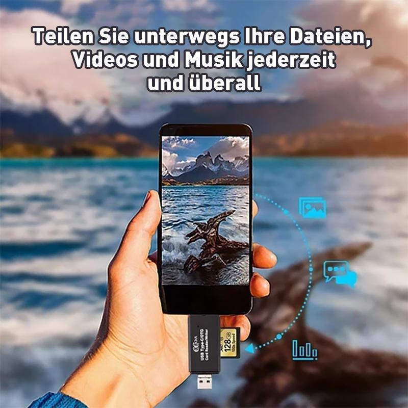 Sandsberg | 3 in 1 OTG-Kartenleser