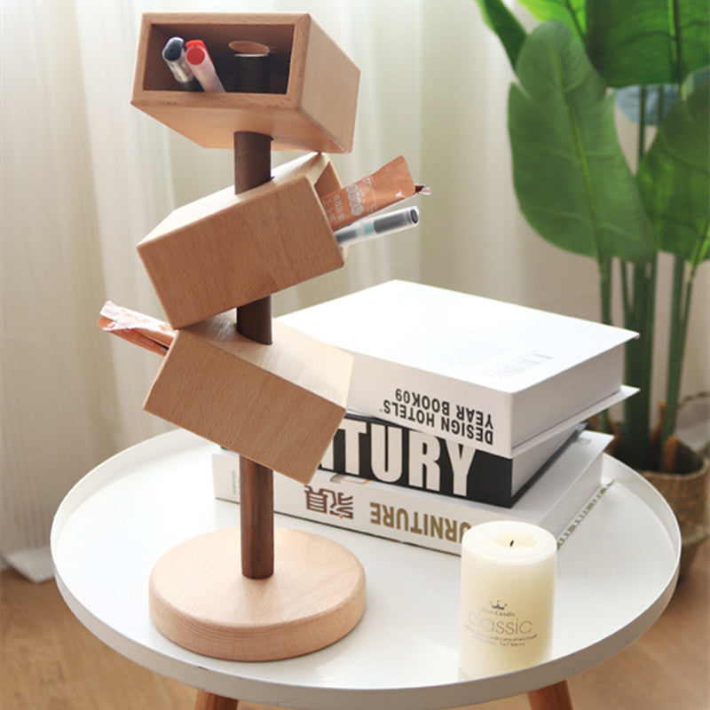 Sandsberg | Schräg stehendes vertikales Lageregal