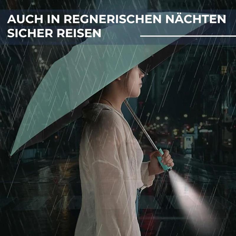 Sandsberg LED winddichter Sonnen- und Regenschirm