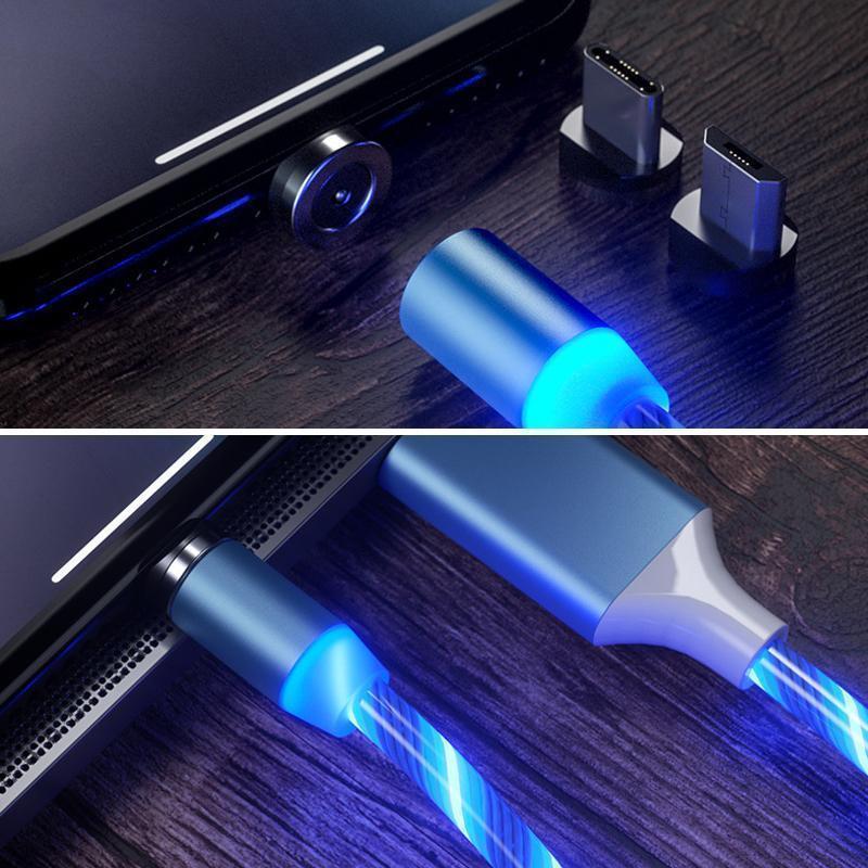 LED Magnetisches 3 in 1 USB Lade Kabel