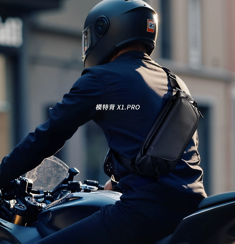 Sandsberg | Trendy Herren Crossbody Brusttasche - Sportliche Gürteltasche