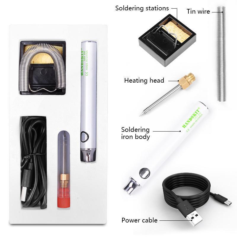 USB Tragbares Elektrisches Lötkolben Set