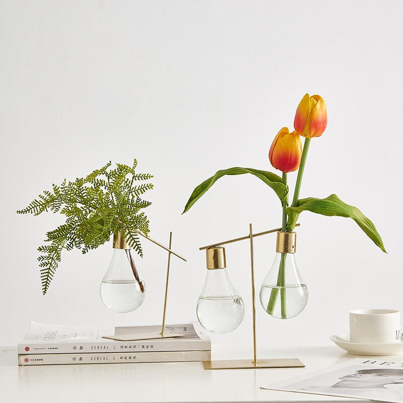 Sandsberg Pflanzenvermehrungs Vase | Zeitloses Design | Deko für Zuhause & Büro | Einzel & Doppel