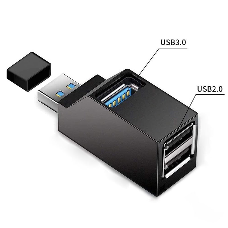 3-Port Mini USB-Hub