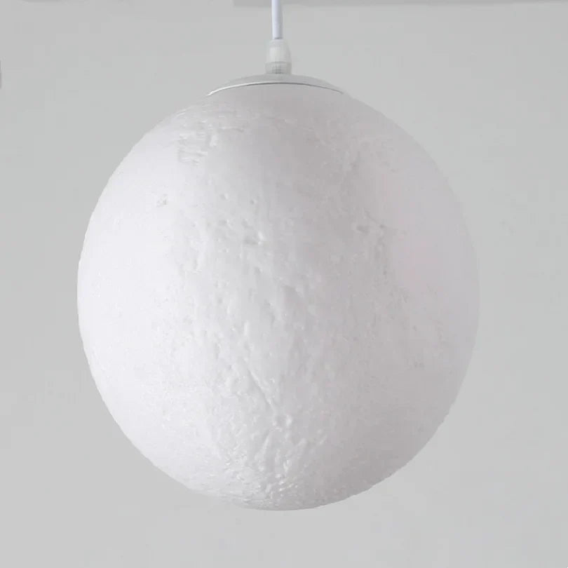 Lunar LED Pendelleuchte - Mond Design Hängelampe für Wohnzimmer & Schlafzimmer