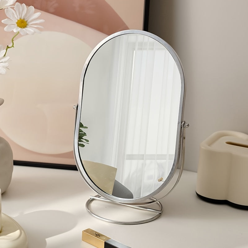 360° Look – Eleganter Make-up Spiegel für jeden Winkel