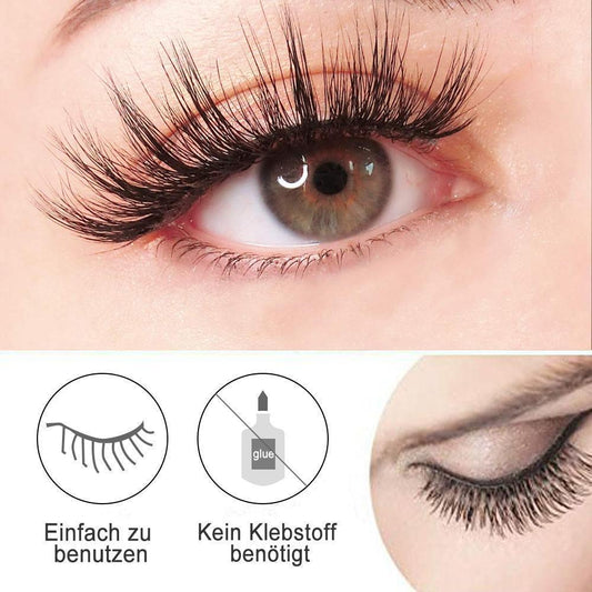 Sandsberg | Wiederverwendbare selbstklebende lockige Wimpernverlängerungen