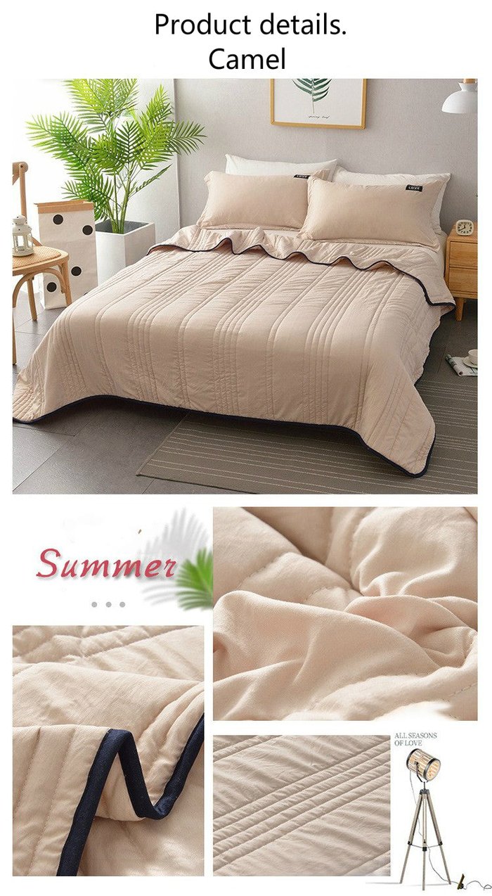 Kühle Bettdecke aus Eisseide für den Sommer