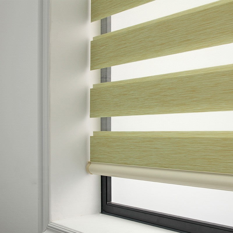 Weicher Gaze-Vorhang, Halbschattierungs-Rollvorhang, Roll-Up-Vorhang, elektrischer Zebra-Vorhang