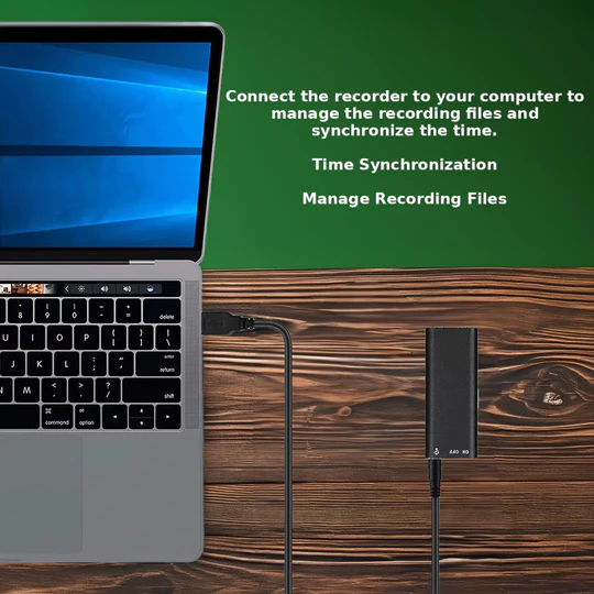 Sandsberg | Mini Sprachgesteuertes Aufnahmegerät