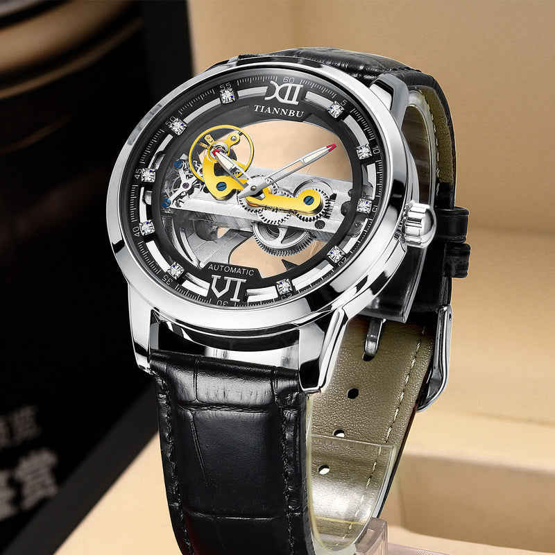 Sandsberg | Skeleton Tourbillon Ultra Dünne Automatische Mechanische Uhr