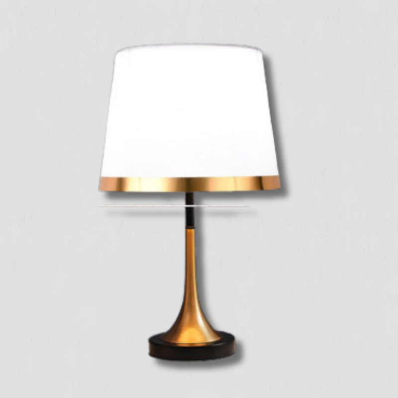 Sandsberg | GiltGlow – Elegante Gold- und schwarze Retro-Tischlampe