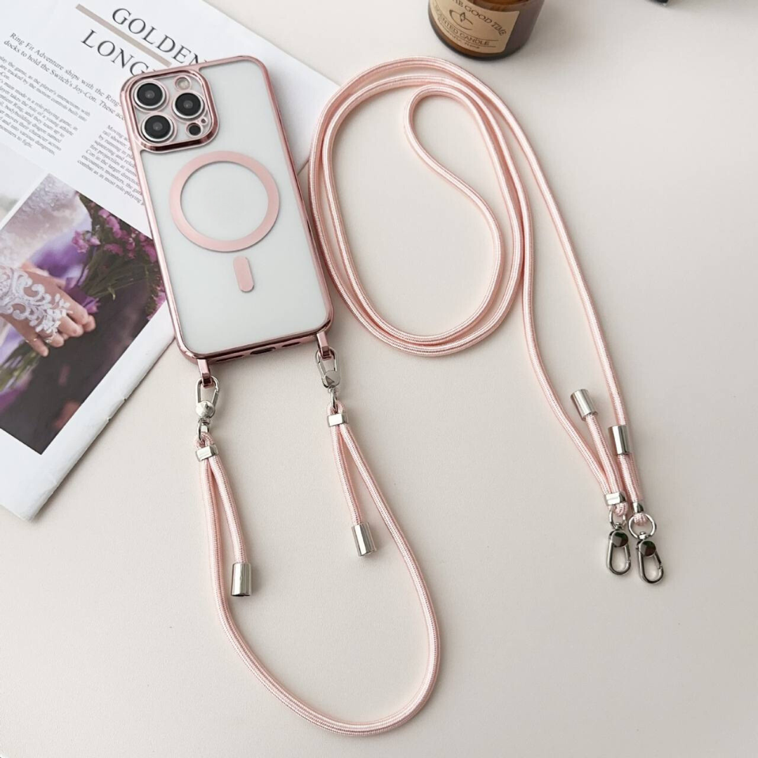 Beste MagSafe crossbodyhoes voor iPhone - "Saint"