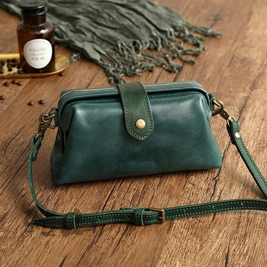 Echtes Leder Retro Handmade Tasche
