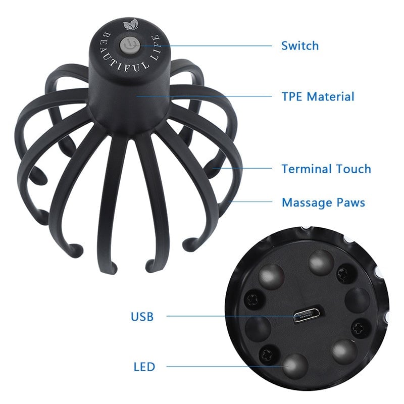 Octopus Kopfmassagegerät