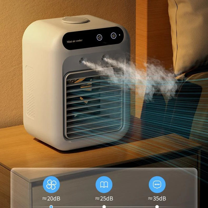 Klimaanlage Luftkühler Ventilator Wasser-Kühlventilator Klimatisierung für Raum Büro Tragbare Klimaanlage Autos
