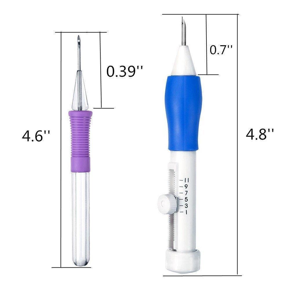 Magischer Stickstift mit Punch-Nadeln