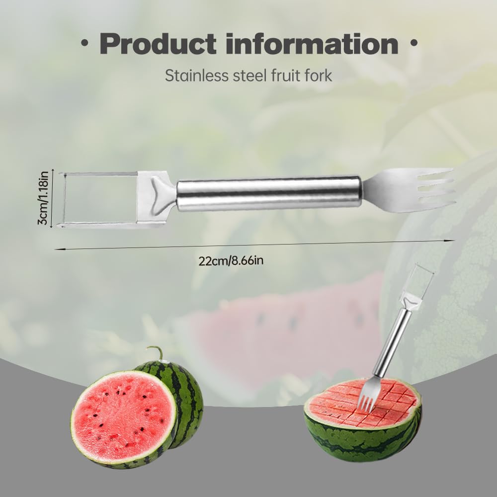 Wassermelonenschneider-Gabeln