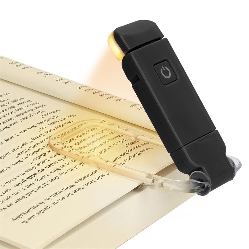 LED USB wiederaufladbare Buchleselampe Helligkeit einstellbar Augenschutz