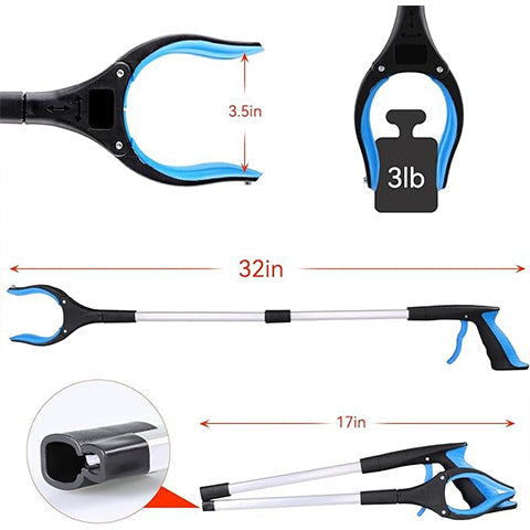 Greifer mit 360° drehbarem Clip
